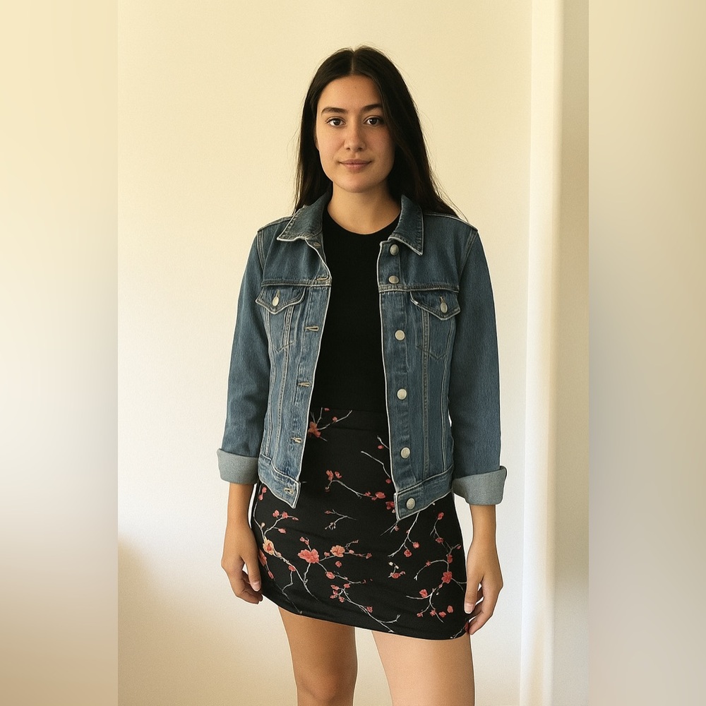 Vintage Braemar‎ Petites Floral Mini Skirt